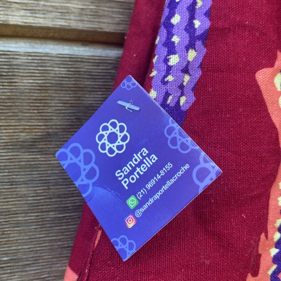 Farm Rio custom-made fabric tote bag - Picture 7 of 9